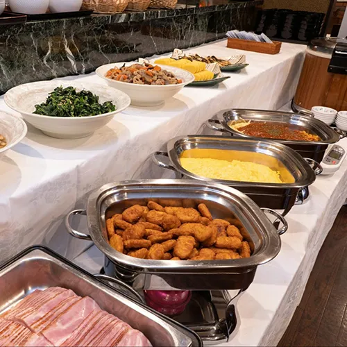 Breakfast buffet